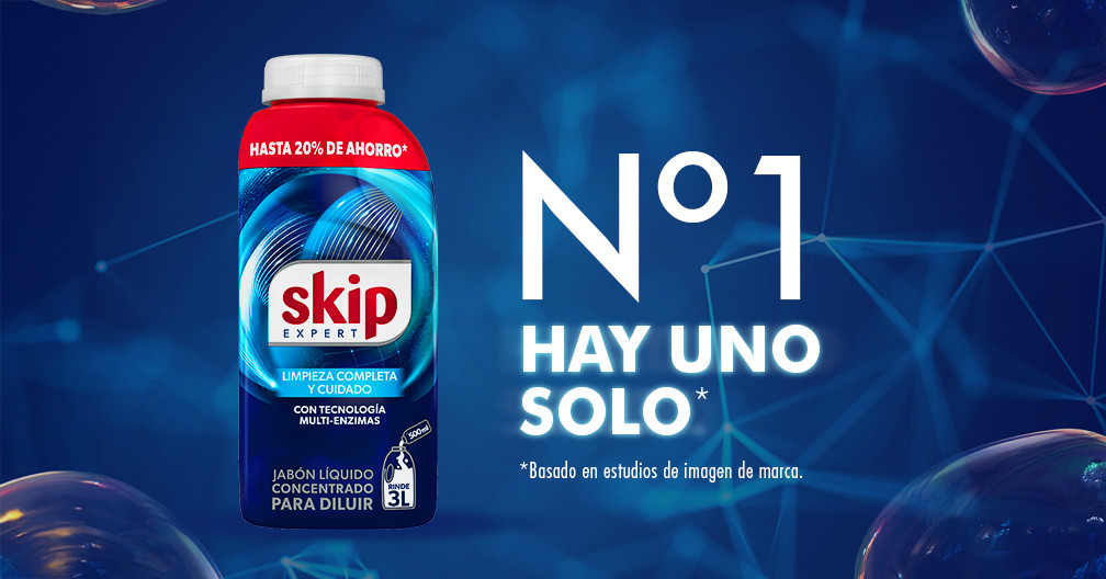 Jabón Líquido Skip para Diluir
