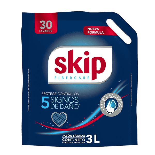 Jabón Líquido Skip Fibercare