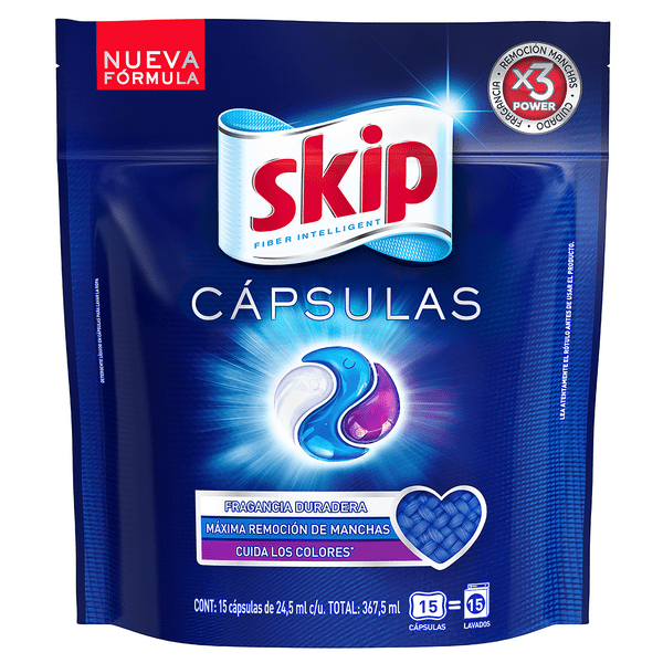 Jabón Líquido Skip en Cápsulas